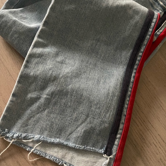 MOTHER Superior | The Insider Crop Step Fray 26 Preppy Streetwear Sporty - Picture 9 of 12